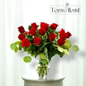 Premium Two Dozen Red Roses