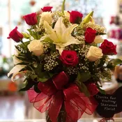Romantic Roses & Lilies