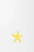 Dado de estrella de mar en piel de ternera