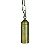 Brass Twinkle Hanging Light 5″ Pendant Fixture | Antique Bronze