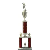 2 Post Large Marble Set with Bell Riser and Classic Cup