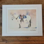 A Cowboy's Best Friend Giclee 11 x 14