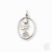 116 | Yellow Rosebud | NCL Inc. Ticktocker Award Program Charm