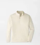 Peter Millar Men's Perth Sugar Stripe Performance Quarter-Zip