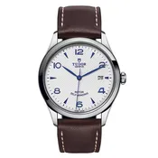 1926 | 39mm, Steel, Leather, White Dial
