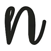 Lowercase Letter “n” Embroidery Design