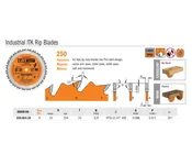 CMT Orange Tools Industrial ITK Rip Saw Blade