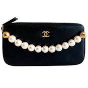 Chanel Chic Pearls Double Zip Wallet On Chain