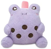 Boba Wawa (Cute Soft Kawaii Purple Drink Frog Plushie)