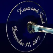 Arced Base Stemmed Martini Glass