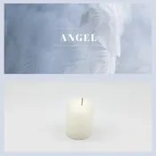VOTIVE CANDLE - ANGEL