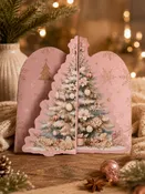 Christmas Tree 3D Folio Card — K.I.S.S. Crop-n-Shop Events