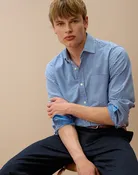 Brushed Cotton Checked Shirt