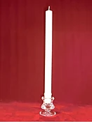 19 x 1 Inch Molded Beeswax Candle