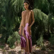 Aba Dress - Brown
