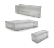10% Clear Ballistic Gel FBI Block