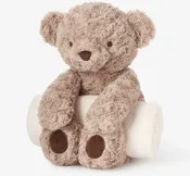 Plush Huggie Bear & Blanket by Elegant Baby