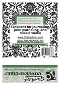 Damask | Cover-A-Card - Impression Obsession by Stamplistic