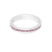 Birthstone Ring June Silver