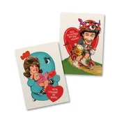 Pee-wee's Playhouse Valentine's Day Mini Card Set