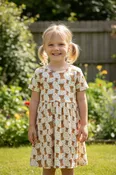 Highland Cow Bamboo Dress