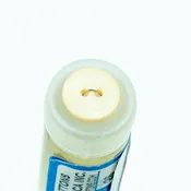 1/2" Lined Edge Plastic Button