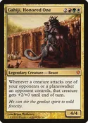 Magic: The Gathering Gahiji, Honored One (191) Lightly Played