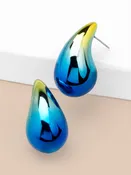 Crescent Drop COBALT