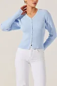 ASTR Delynn Cardi Sky Blue