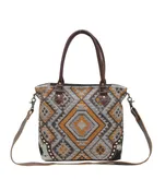 . CHOCOLATE SQUARES TOTE BAG