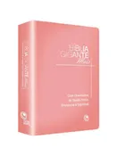 BÍBLIA GIGANTE MAIS COM ORIENTAÇÕES DE SAÚDE – ROSA