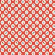 Bluebells & Buttercups Chirp & Charm Red