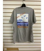 Lone Rock Clothing Short Sleeve Tee Seagulls  Waves LR1009 N0334