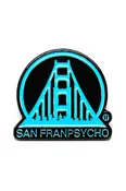 Black & Blue SFP Logo Pin