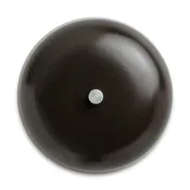 Spore Doorchime - 6" BIG RING Real Bell Chime - Black