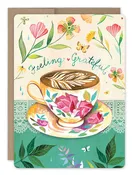 Cappuccino - Thank You Card