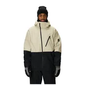 686 Men's Hydra Thermagraph Jacket – Limestone Colorblock / Pale Fern