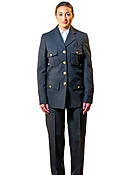 Anchor Uniform 710BL Women's Single Breasted Class A Dress Coat