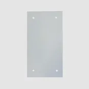 Blank Control Panel 6.38" x 3.5"