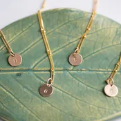 Initial Letter Necklace