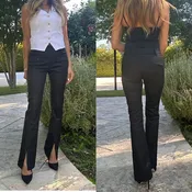 Bevy Flog - Adele Pant in Black