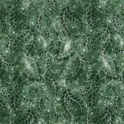 118" wide backing - Classic II- Mini Jacquard - Leafy Green - paisleys & flowers