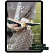 Bella Grace Book of Lists Volume 3 Instant Download