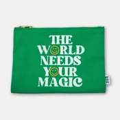Canvas Pouch The World Needs Your Magic