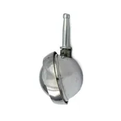 2" Ball Casters - Polished Chrome - Grip Neck Stem and Sockets