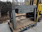 Cast Iron Machine Table — Brooksvale Artisans