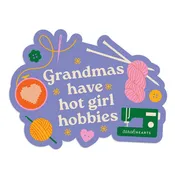 Grandmas Have Hot Girl Hobbies Vinyl Waterproof Sticker