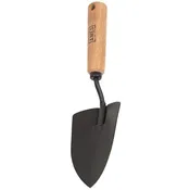 AMES Tempered Steel Hand Transplanter with Wood Handle - 12" | Natty Garden