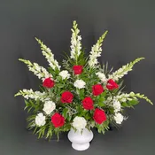 Love and Devotion Funeral Basket