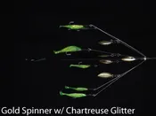 6 Arm 6" Shad Spinner